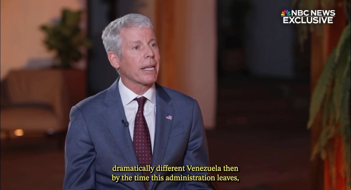 .Secretary Chris Wright: By the end of the Trump Administration, oil production in Venezuela will likely be up 50 to 100%, natural gas production will probably be at least doubled, they will have reliable electricity, we'll see incomes rising, and America will be surrounded by peaceful allies.