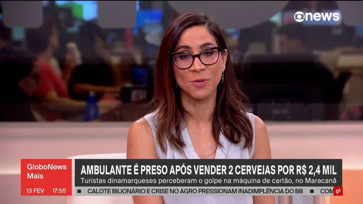 Ambulante é preso após vender duas cervejas a turistas dinamarqueses por R$ 2,4 mil no Rio. ➡ Assista na #GloboNews : #GloboNewsMais