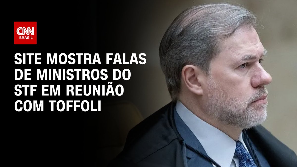 Site mostra falas de ministros em reunião com Toffoli; assista #HoraH