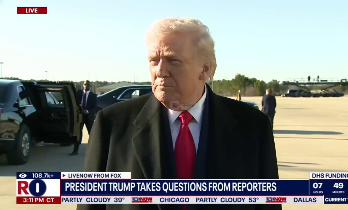 VIDEO: Reporter: ‘Do you want regime change in #Iran?’ #Trump: ‘Well, it seems like THAT WOULD BE THE BEST THING THAT COULD HAPPEN’