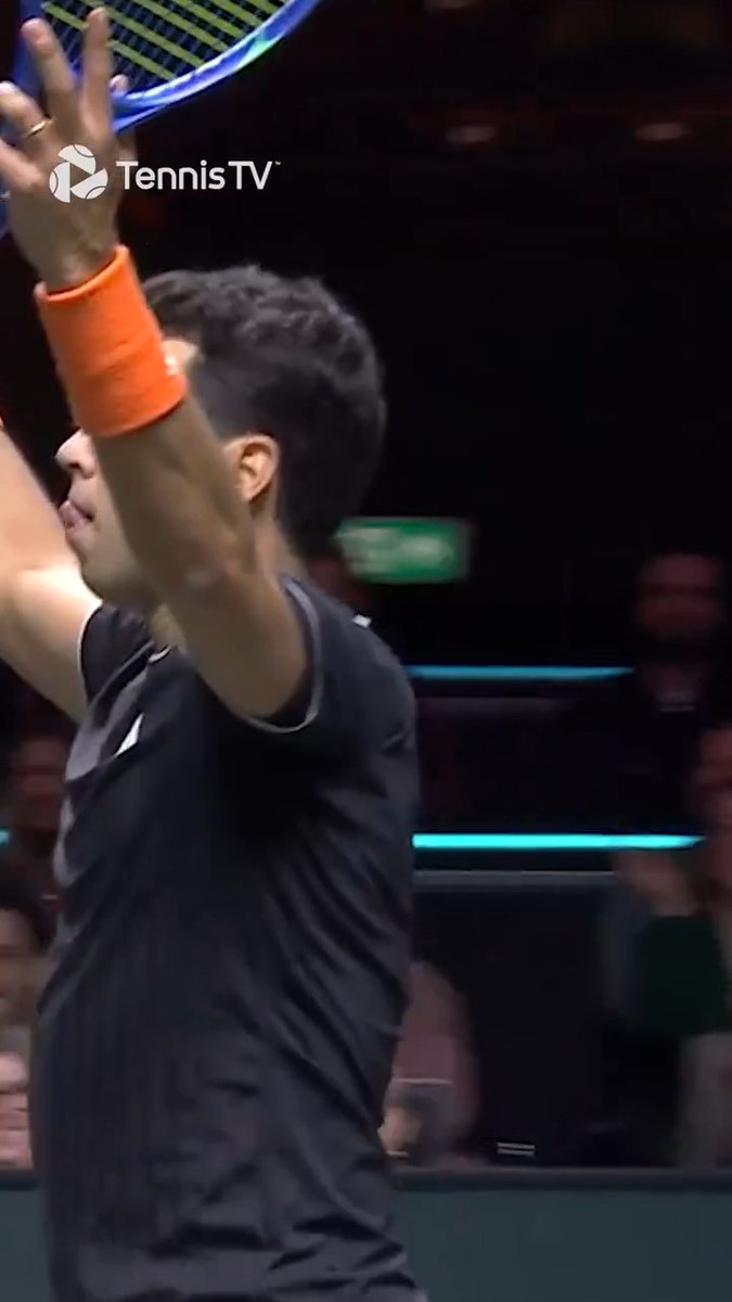 Just when you think you've seen it all!!! 😤 ABN AMRO Open | #abnamroopen | Jaume Munar