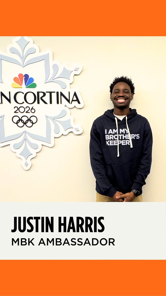 MBK Ambassador Justin Harris is spending his winter helping bring the 2026 Milan Cortina Winter Olympics to millions nationwide watching from home. As an intern with NBC Sports, he is seeing firsthand how the magic happens and the hustle behind every podium-worthy moment.