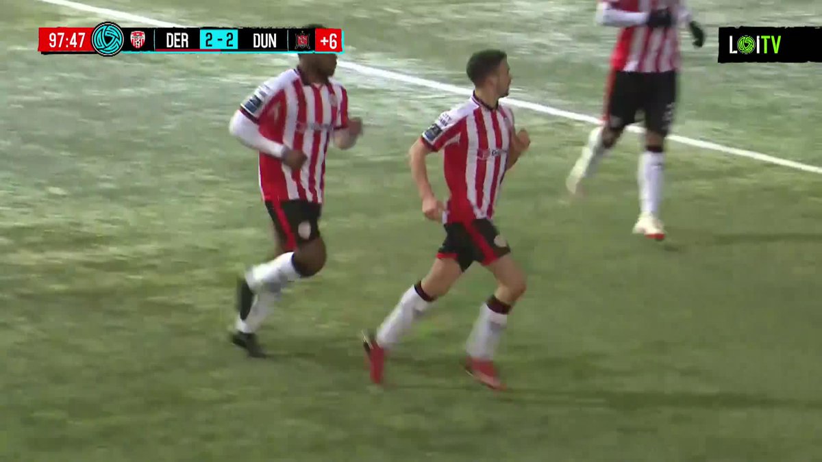 An ice cold finish from Michael Duffy who levels it up late on from the penalty spot 🥶