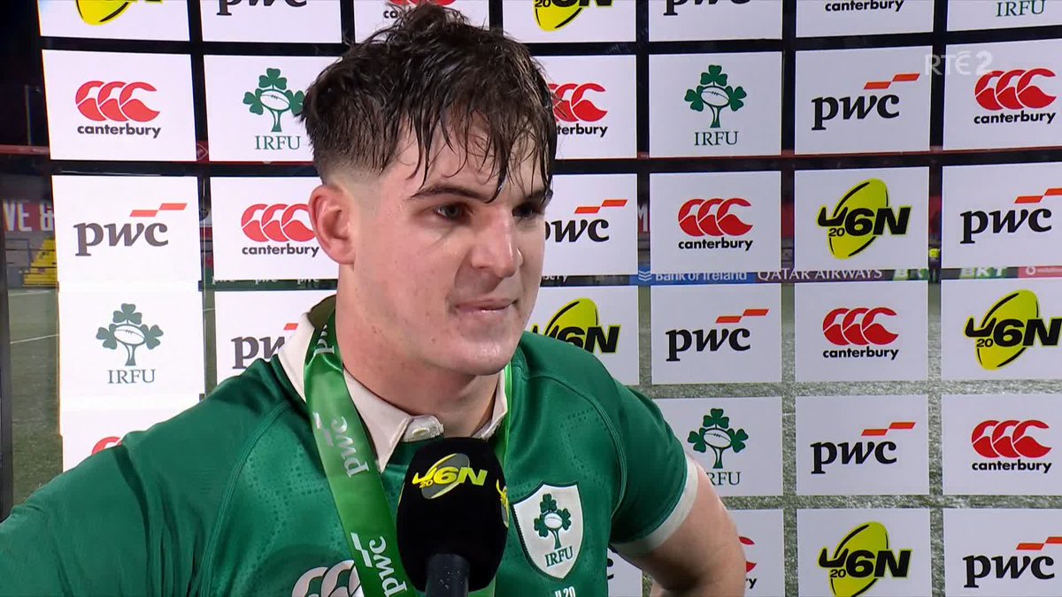 ‘I think we can go all the way – Player of the match Josh Neill says it was a special night in Cork as Ireland edge out Italy in the Under-20 Six Nations