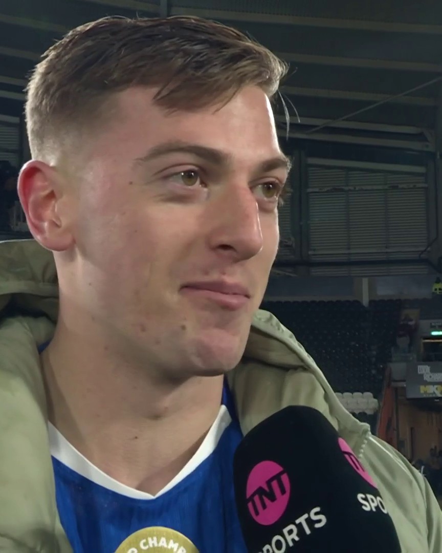 Liam Delap on the miss. "I swear on my life I thought it was a goal, I was gonna run to celebrate, waiting for the ref, I should've just put the ball in". At least he owned up to it, looked much better in the 2nd half with a hat-trick of assists.