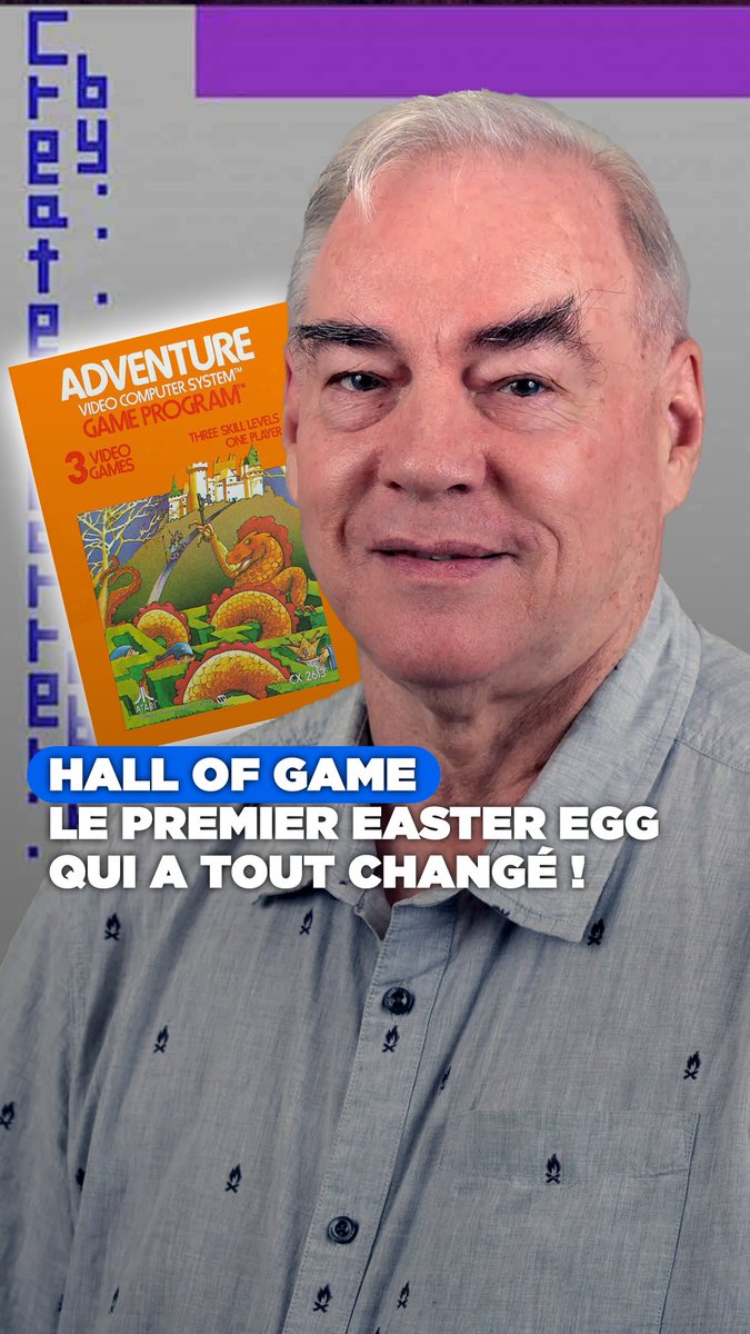 Le premier easter egg du jeu vidéo, c'était un mec qui en avait marre de rester dans l'ombre. À l'époque, les développeurs n'étaient pas crédités pour éviter de se faire débaucher. Mais ça, ça gonfle Warren Robinett, qui décide de planquer son nom dans une salle secrète.