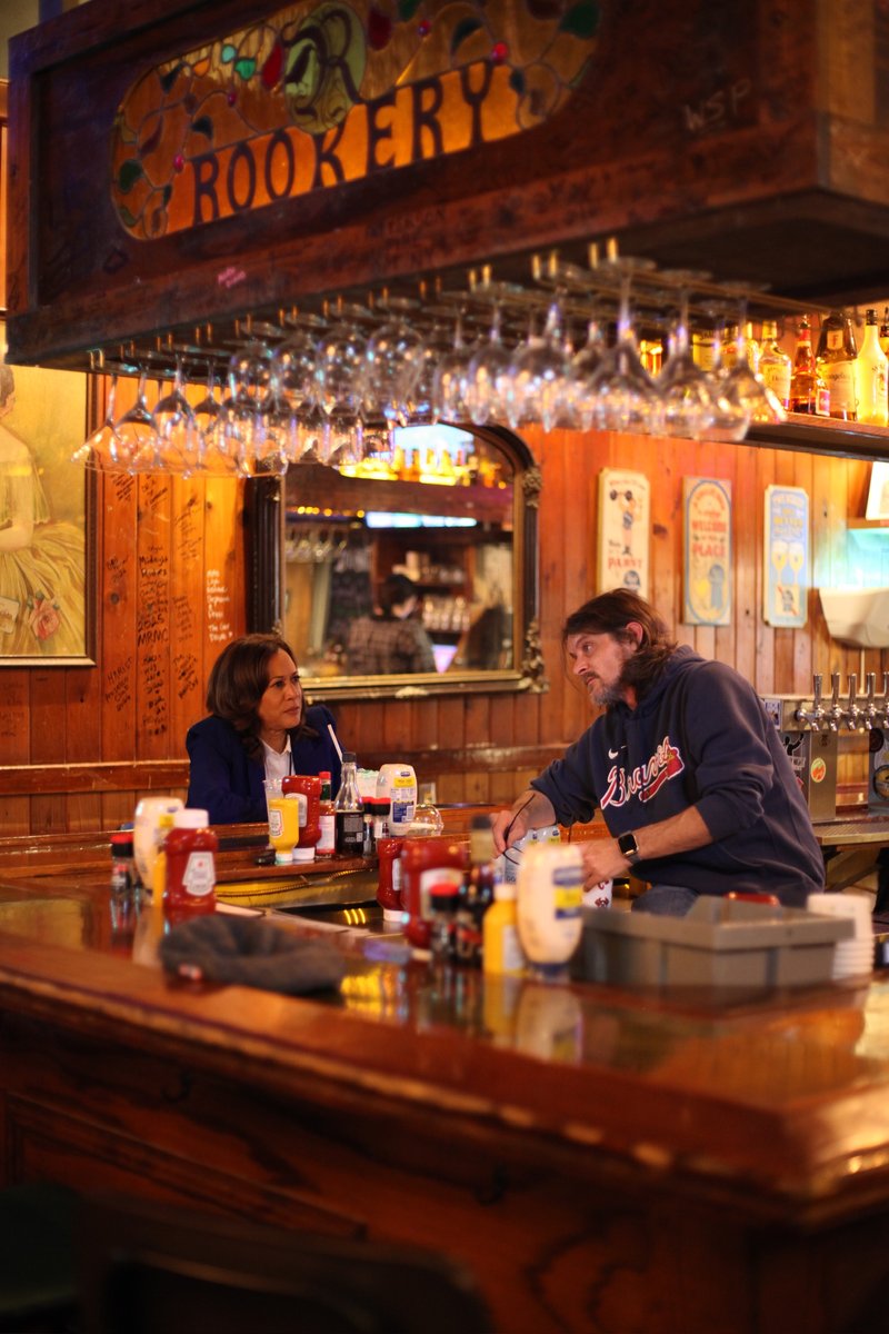 In Macon, Georgia, I heard from people who are doing the work of bringing folks together every day. Travis is a local bartender who works to make his space welcoming for people from all walks of life. Thank you, Travis and The Rookery, for the work you do to build community.