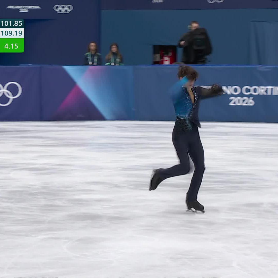 Mikhail Shaidorov's excellent performance gives him the Gold in Men's Figure Skating!