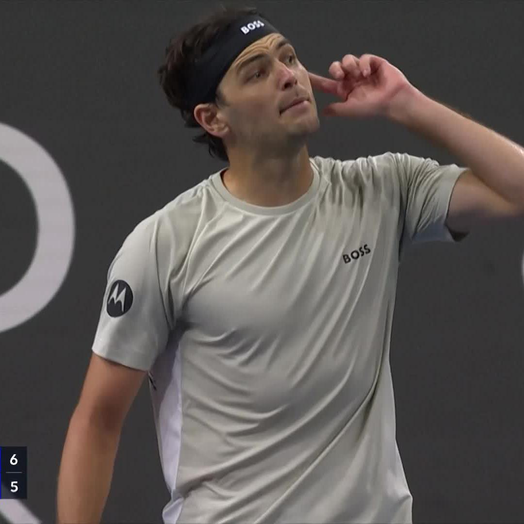Tennis matches can change in an instant 🎾 How Fritz rallied from 2-5 in the third-set tiebreak to defeat Korda ⬇️ #DALOpen