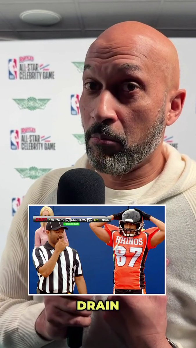 "This is the NBA, this is a different kind of league folks." 😭 Keegan-Michael Key says there will be no shortage of pumps from him in the #NBAAllStar Celebrity Game 😂
