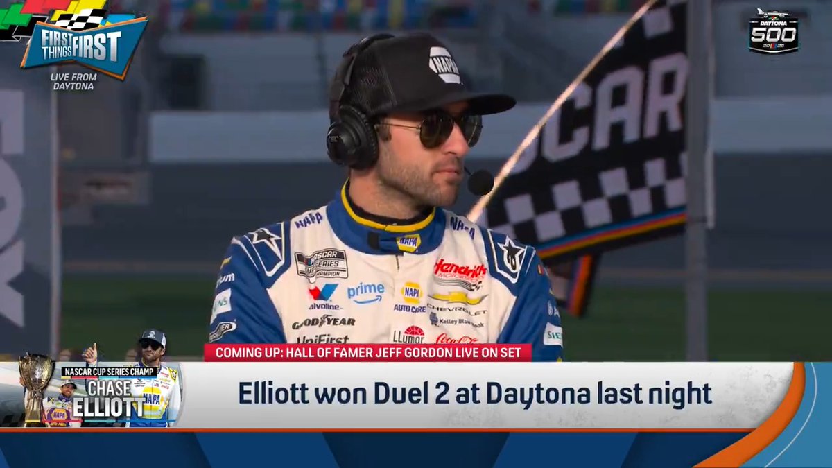 .nick wright: “Why do you think the fans love you as much as they do?” Chase Elliott: "I ask myself that some days as well… I came into a situation that was advantageous because of the road that [my family] has paved... I’m proud to carry that legacy forward.”