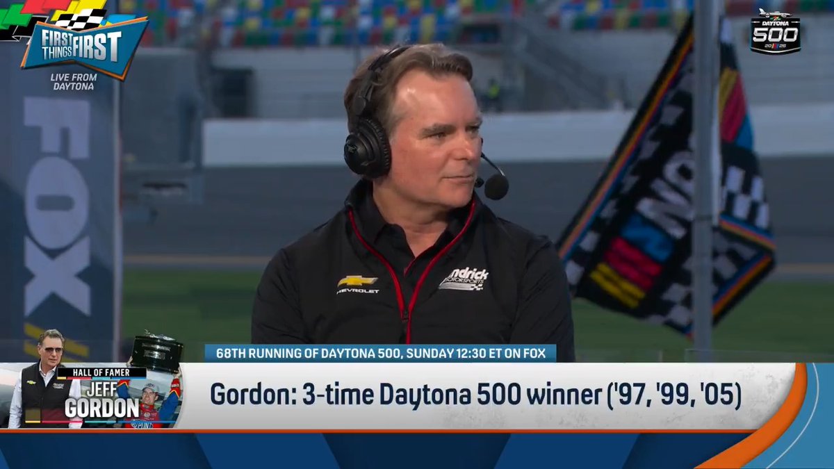 “I’m glad I’m not racing today. And I’ll tell you why: the driver has so many things happening.” Jeff Gordon explains: