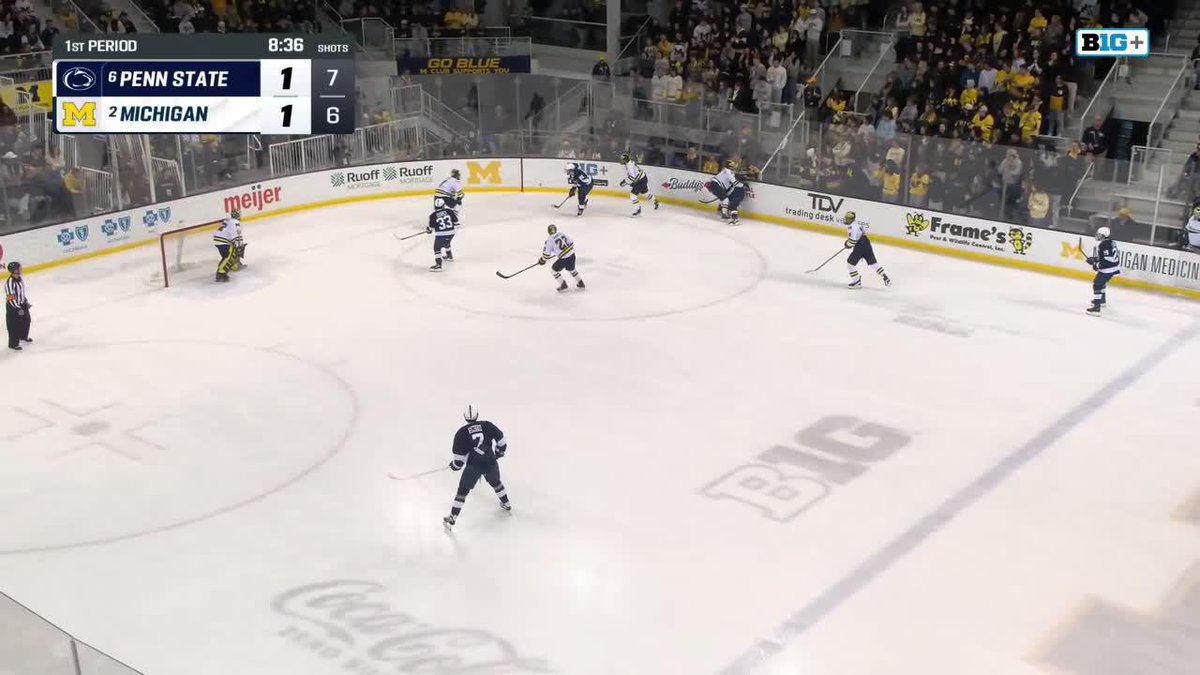 Your NEW Penn State single-season record holder for goals by a defensemen, Jackson Smith!! #WeAre #HockeyValley
