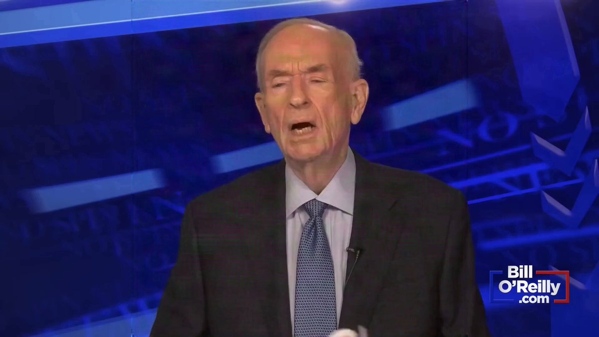 🚨NEW: Bill O'Reilly: "[Mark] Kelly for most of his life was a patriot. I've lost respect for him now. He fell into that 'hate Trump' barrel — and that's what's kind of destroyed him in my eyes." Daily Caller