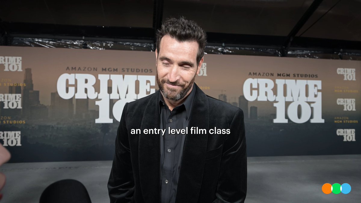 Team #Crime101 share what films they would teach in an entry-level film class on the crime genre. Crime 101 is in theaters now.