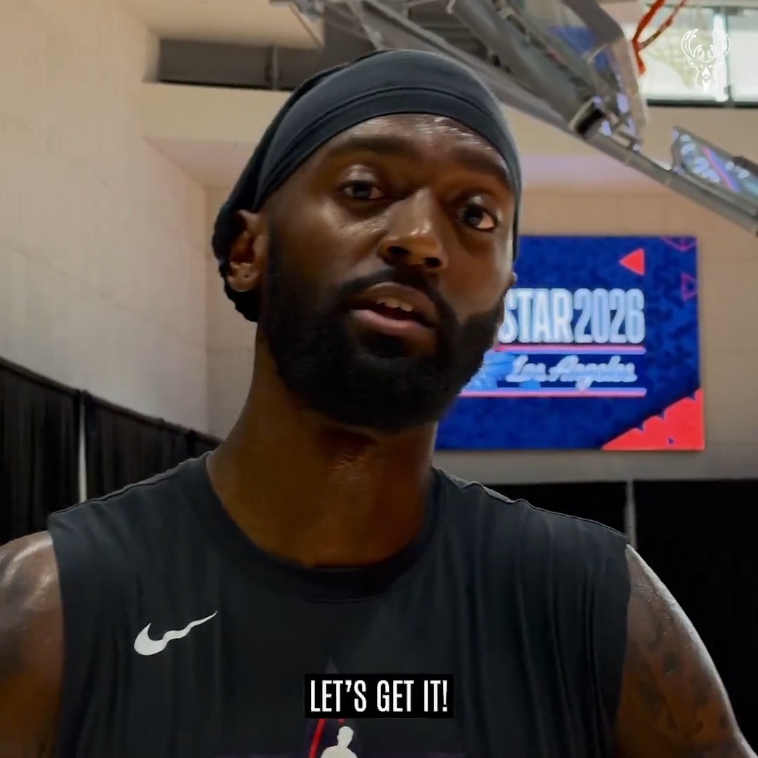 "Shoutout to the underdogs, man. Let's get it." BP checking in after 3-point practice in LA.