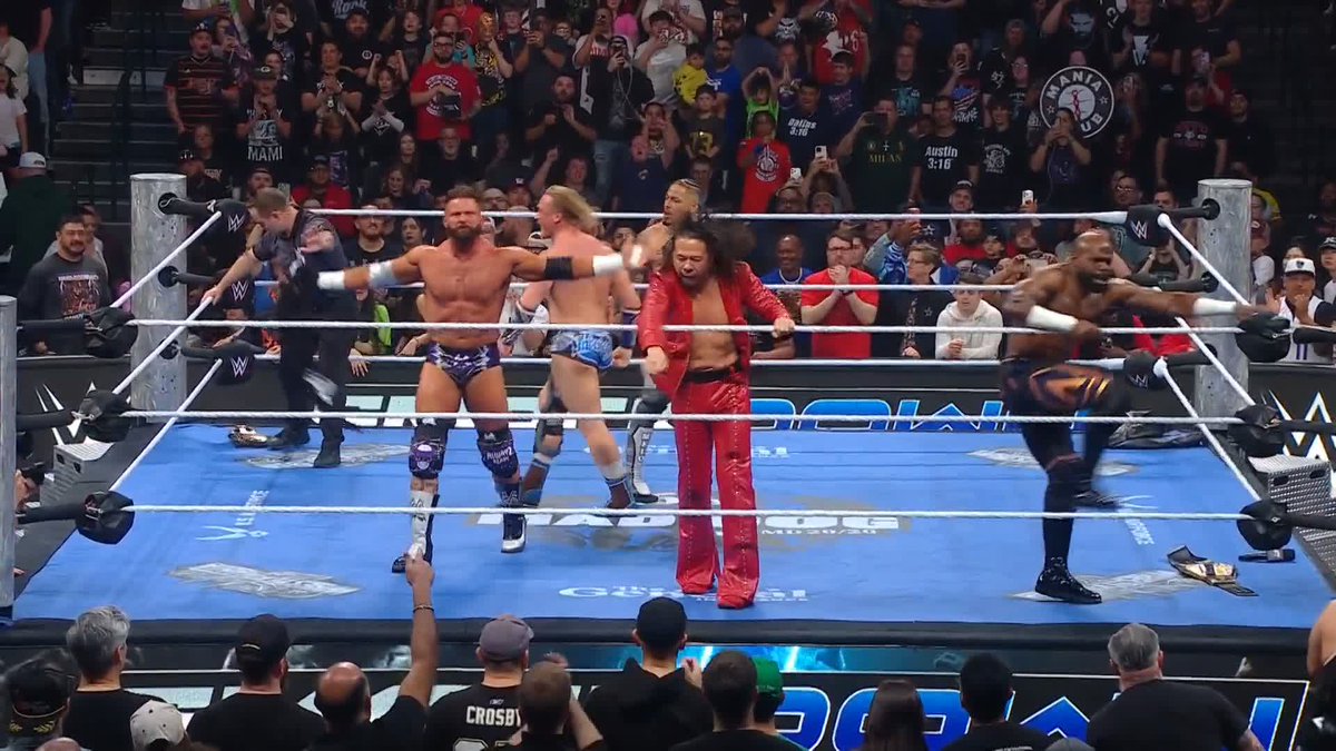 CHANGE OF PLANS! Nick Aldis just announced a 10-Man Tag Team Match 👏