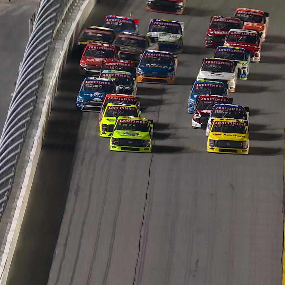There's contact, and Tony Stewart is collected!