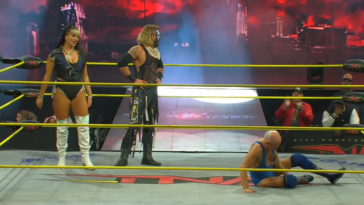 .Mance Warner and STEPH DE LANDER are showing Mike Jackson respect!? Watch #TNANoSurrender on TNA+: Use code NOSURRENDER26 for one FREE month of TNA+: