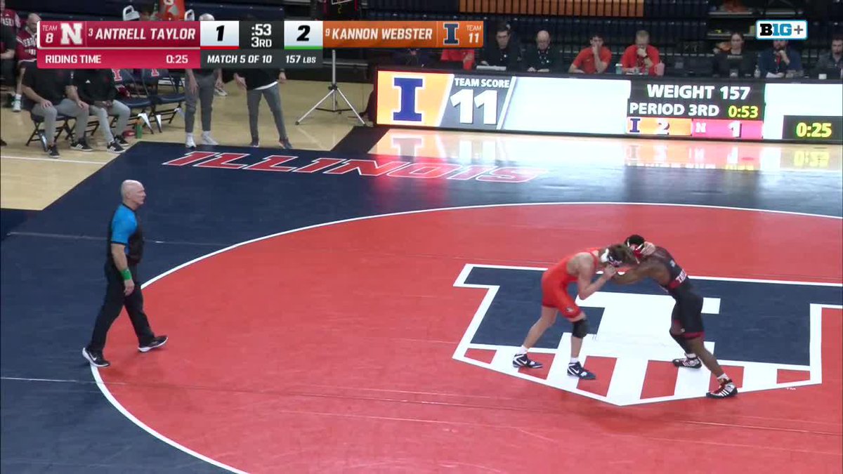 Antrell Taylor doing Antrell Taylor things 😤 Trelly gets the body lock late and comes out on top for another top-10 win.