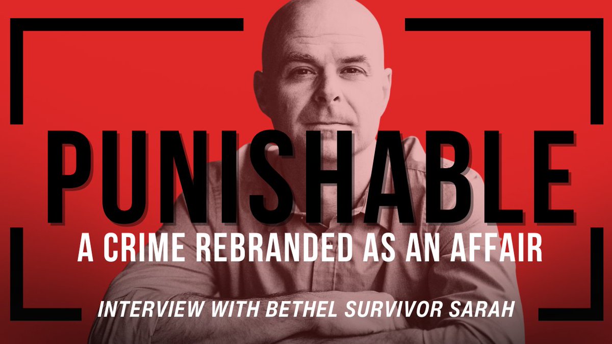 For the first time in 16 years Sarah shares her story as a Bethel Survivor. Premieres tonight at 10pm EST - link in comments. Christina Forêt