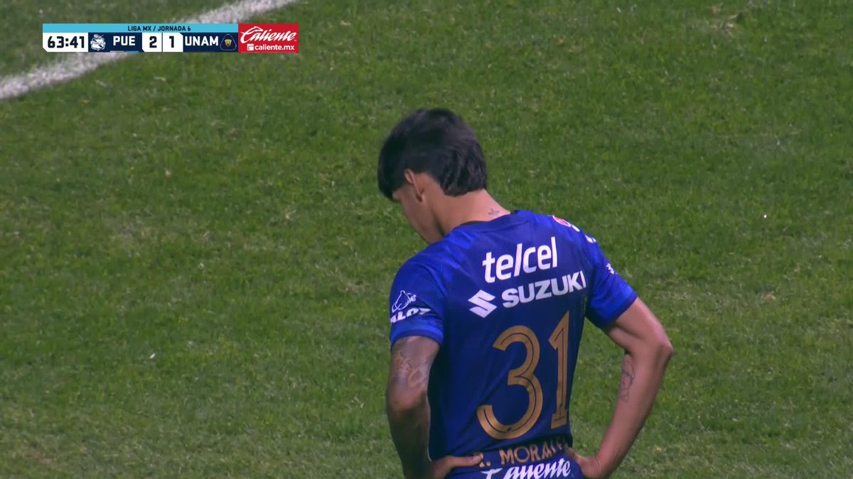 ¡PUMAS EMPATA EL PARTIDO! 🤩🔥🐾 Robert Morales no perdona y cobra de manera perfecta el penalti. 🎽 Club Puebla🎽 2-2 PUMAS 🐾
