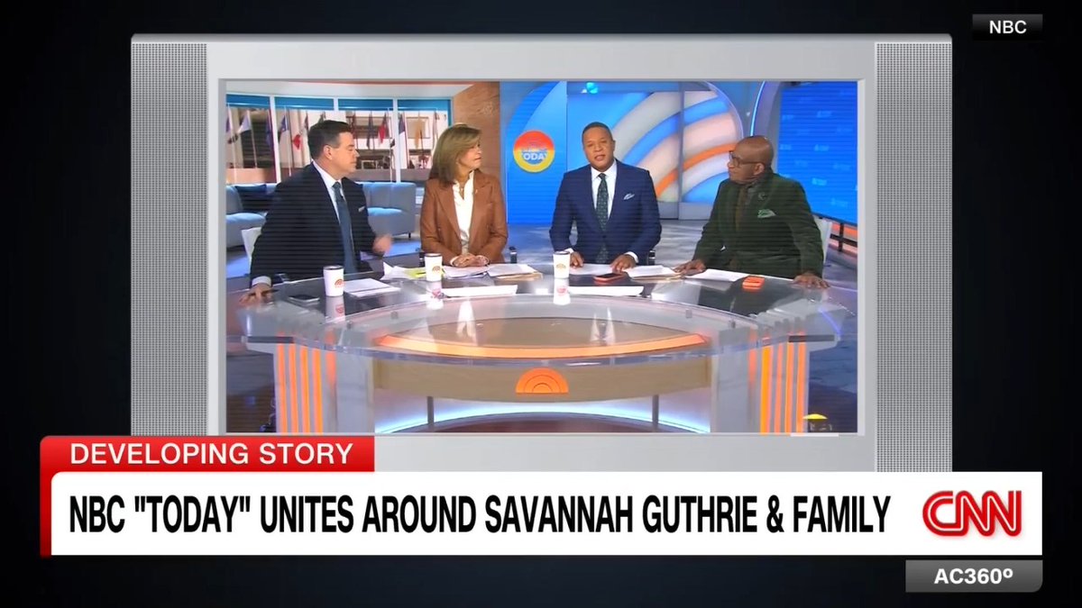With Hoda Kotb filling in for Savannah Guthrie, the "Today" show rallies around their colleague as the search for her mother, Nancy Guthrie, heads into a third week.