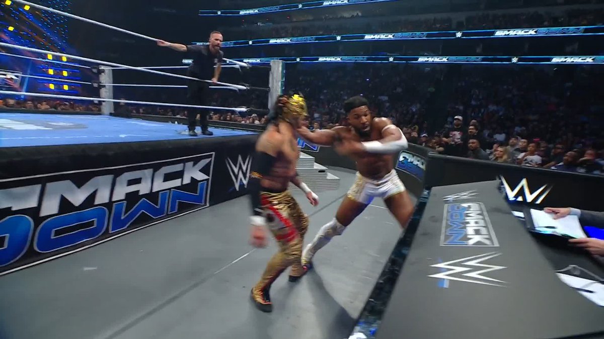 .Trick Williams was NOT ready for that! 😬 REY FENIX WWE