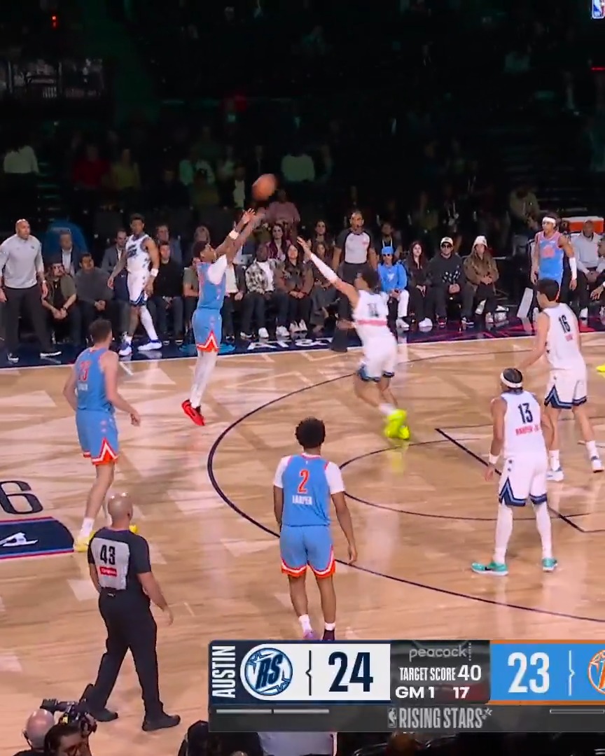 the in-and-out was so smooth 😮‍💨 Ace is on the board for Team Melo! 🙌 #TakeNote | #NBAAllStar