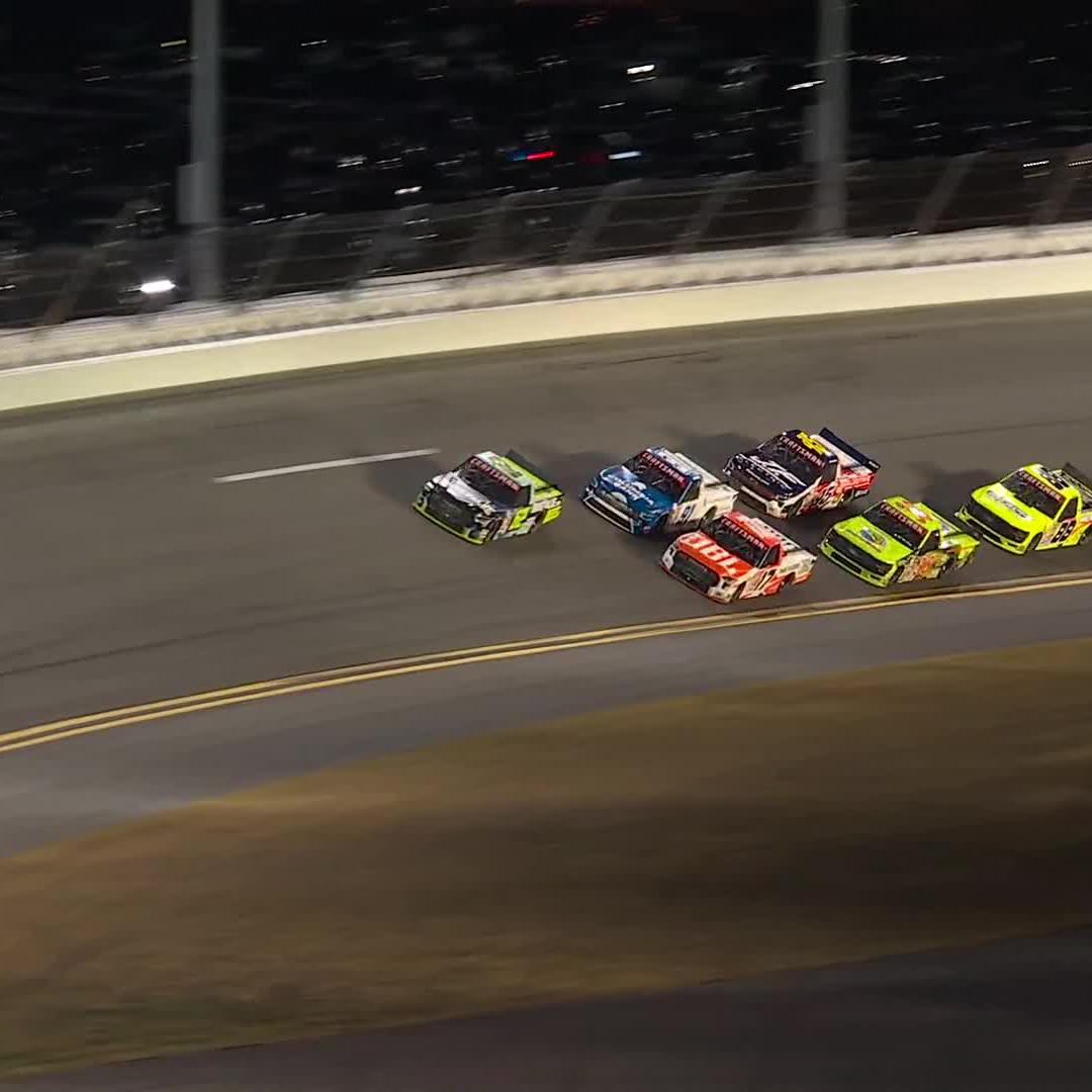 FOUR-WIDE AT THE LINE!! CHANDLER SMITH WINS!