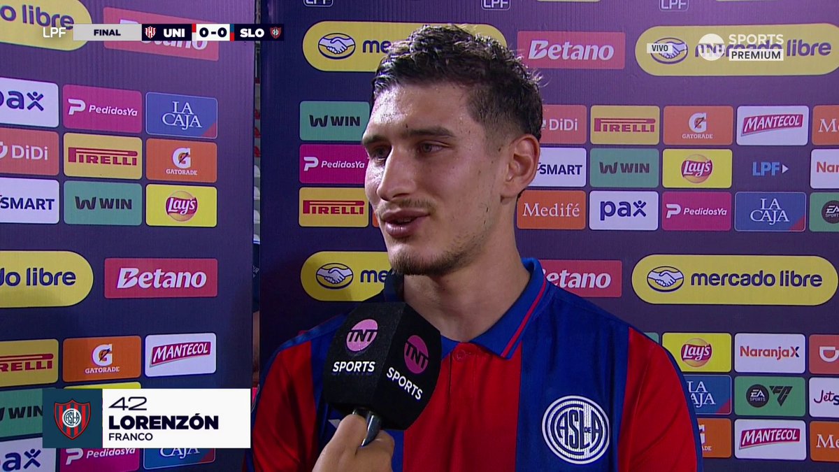 Franco Lorenzón "LA VENÍA PELEANDO HACE MUCHO TIEMPO. ME FUI A PRÉSTAMO AL ASCENSO VARIOS AÑOS" #SanLorenzo 0 vs Unión 0