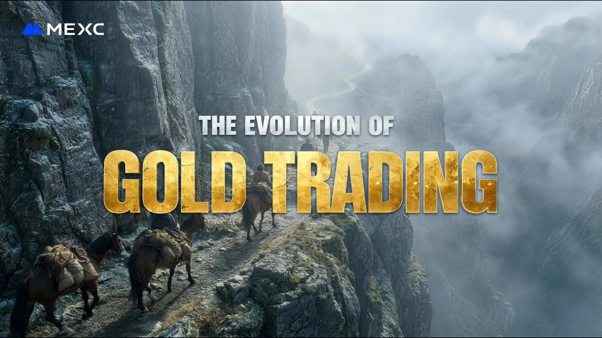 For thousands of years, gold has been humanity’s ultimate store of value and now, it’s traded digitally in seconds. Is this how gold was always meant to evolve? 👇Trade gold today with 0 fees on MEXC!