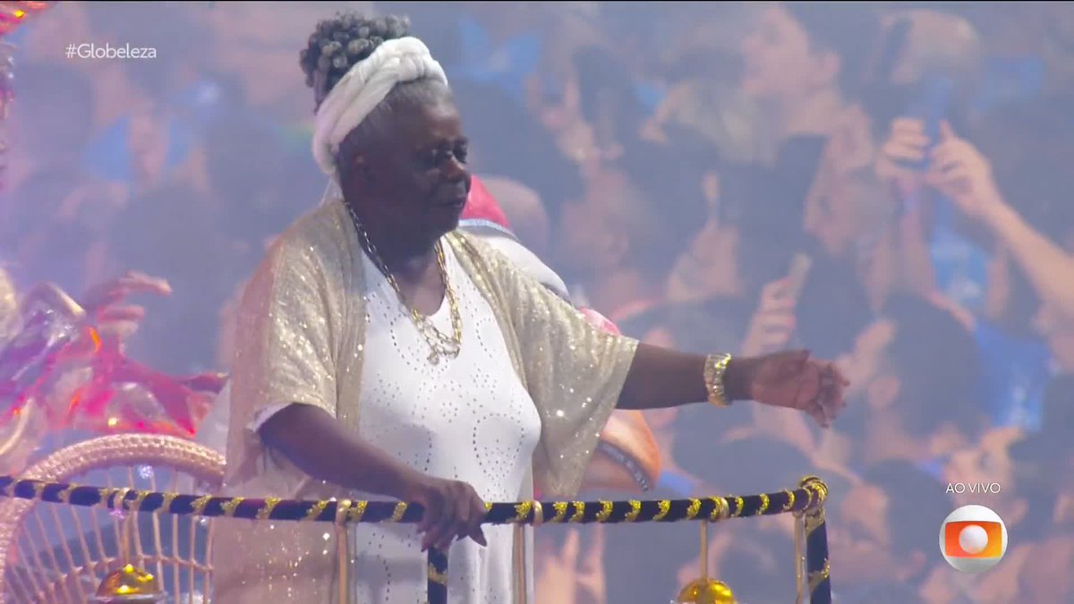 que HONRA! ver Conceição Evaristo na avenida foi de arrepiar 🥹❤️ #Globeleza