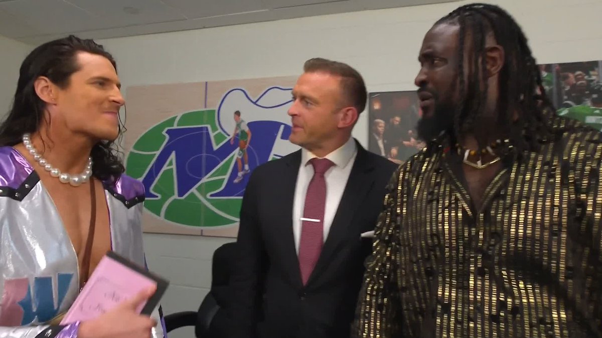 Sounds like a great idea, Oba Femi wwe! 😂 KIT💪WIL💪SON💪 Nick Aldis