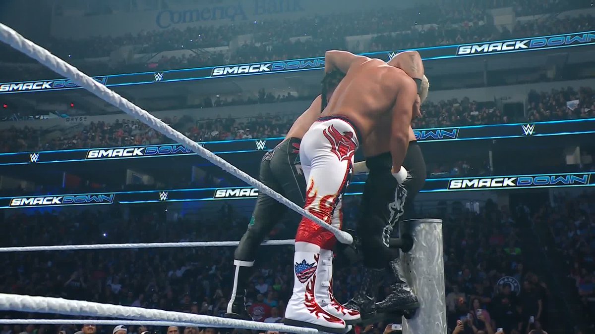 DOWN GOES JACOB FATU! 😱 Cody Rhodes Sami Zayn