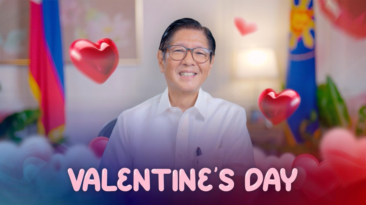 BBM VLOG 277: Valentine's Day Araw ng mga Puso man o hindi, ang tunay na pundasyon ng isang matatag na relasyon ay pagkakaibigan, pag-unawa, at bigayan. 💕 Happy Valentine’s Day sa inyong lahat. Enjoy the day with the people who make life better — hindi lang ngayon, kundi araw-araw.