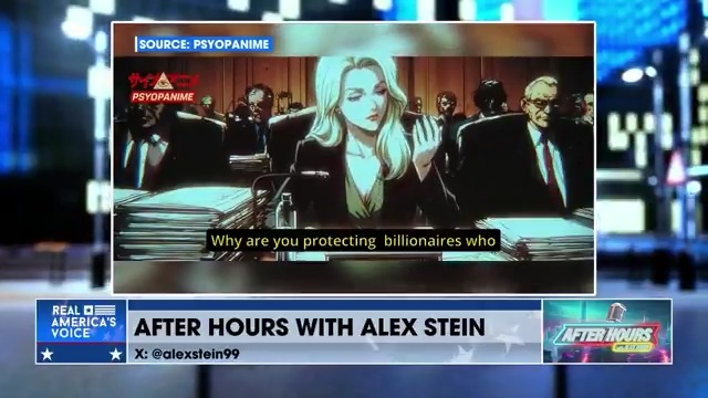 What Goes Into Clear Messaging? Alex Stein and Priya Patel react to an anime parody of Pam Bondi's DOW statement from the House Judiciary Committee hearing and wonder what compelled her to make such a statement. Alex Stein #99 After Hours with Alex Stein #99 Priya Patel