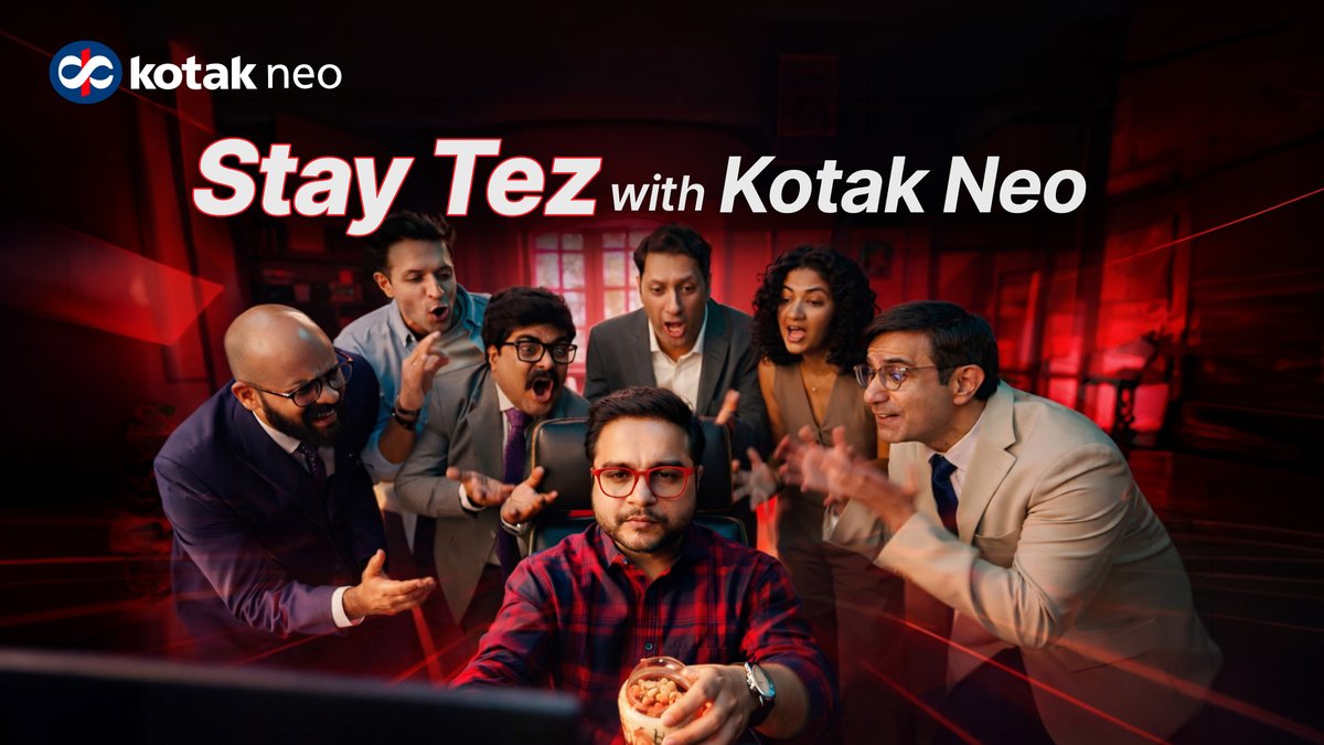 Beat the market noise with Kotak Neo. Empowering traders to Stay Tez in the markets.