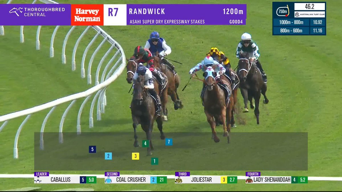 💫 Joliestar powers home in the G2 Expressway Stakes to add another feature to her name! Chris Waller Racing James McDonald Cambridge Stud
