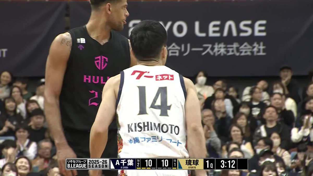 Mr.キングスがエンジン全開🔥 岸本隆一が早くも8得点！ 岸本隆一 Kishimoto Ryuichi 琉球ゴールデンキングス公式 📡バスケットLIVEで生配信中 #Bリーグ #りそなグループ