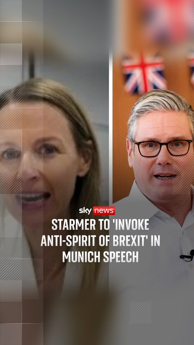 The prime minister will further risk the wrath of Nigel Farage and his Brexiteers by saying that the UK is no longer the "Britain of the Brexit years" in a call for European unity to defend the continent from Russian aggression as the US steps back. Sky' Deborah Haynes reports