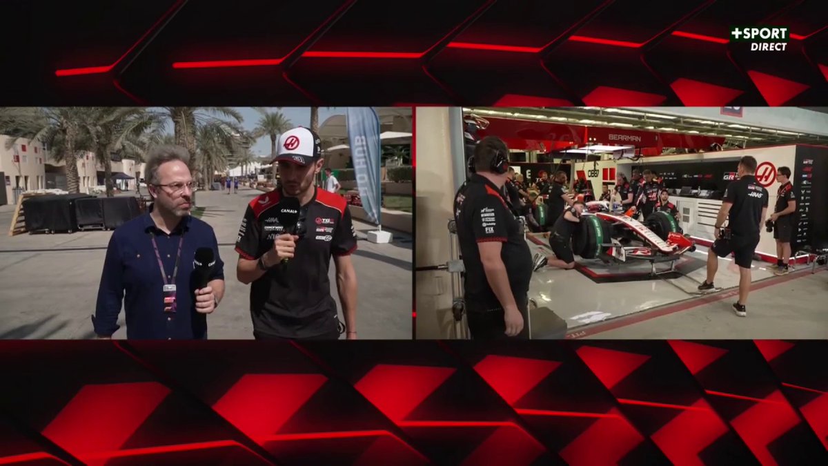 "La fiabilité de la voiture à été incroyable ... celle du moteur Ferrari également " Esteban Ocon s'exprime sur le déroulement des essais avec Haas #F1