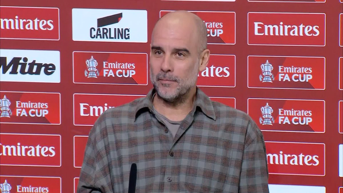 "Will be one of the memories I take for the rest of my life" 🗣️ Pep Guardiola shares his appreciation for the FA Cup 🏆