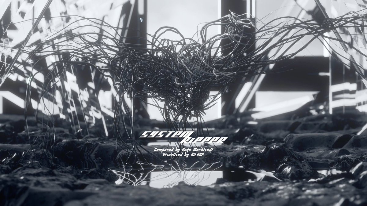 【 新曲 / NEW SONG 】 ◆ SYSTEM RiPPER ◆ 音楽ゲーム『EZ2ON REBOOT : R』 "NIGHT TRAVELER" DLC 書き下ろし楽曲 Composed by Reku Mochizuki Visualized by AiLANE AiLANE Full : SQUARE PIXELS様のご厚意に感謝いたします! #EZ2ON EZ2ON
