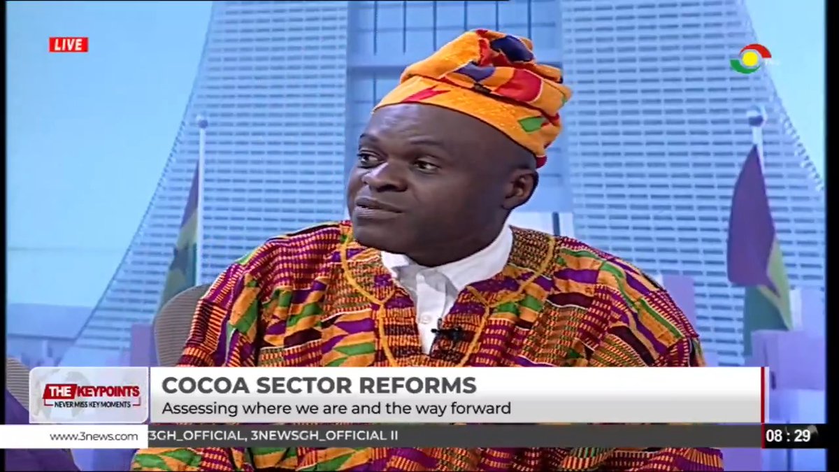 "The former COCOBOD CEO Joseph Boahen Aidoo must be hauled in and be made to answer some questions. It is not just about changing management but about prosecuting the offenders." - Lawyer Martin Kpebu on ensuring accountability for the cocoa sector crises #TheKeyPoints #TV3GH