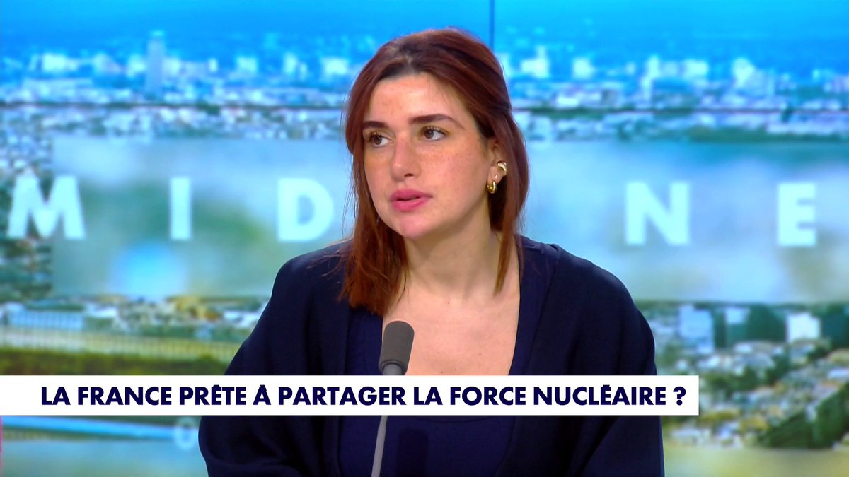 Lara Tchekov analyse : «Emmanuel Macron a torpillé notre dissuasion nucléaire, c'est une dilution de souveraineté», dans #MidiNewsWE