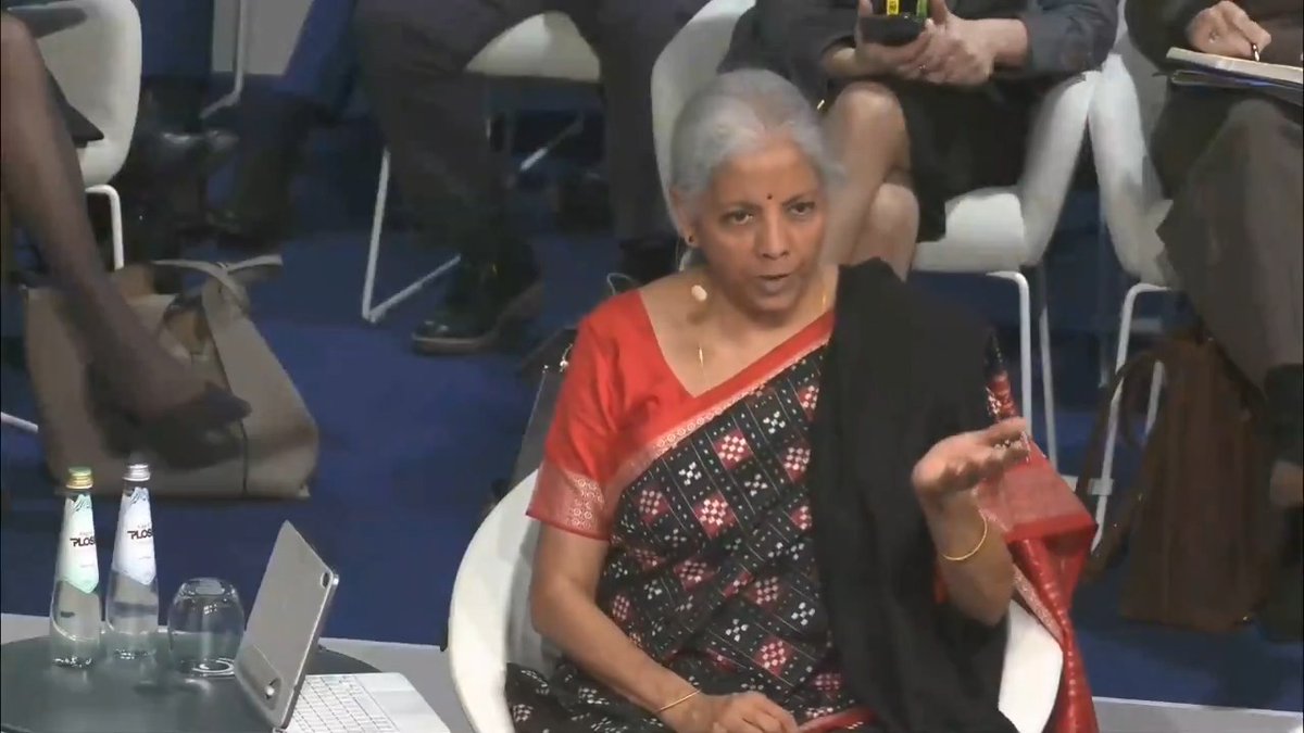 India has increased its commitment to climate action. Six years ago, we were spending approximately 3.7% of our GDP on climate action. Today, that figure is close to 5.6%. We have invested the funds. We are not waiting for financing and technology to come from elsewhere but they must come. – Smt. Nirmala Sitharaman in Munich, Germany