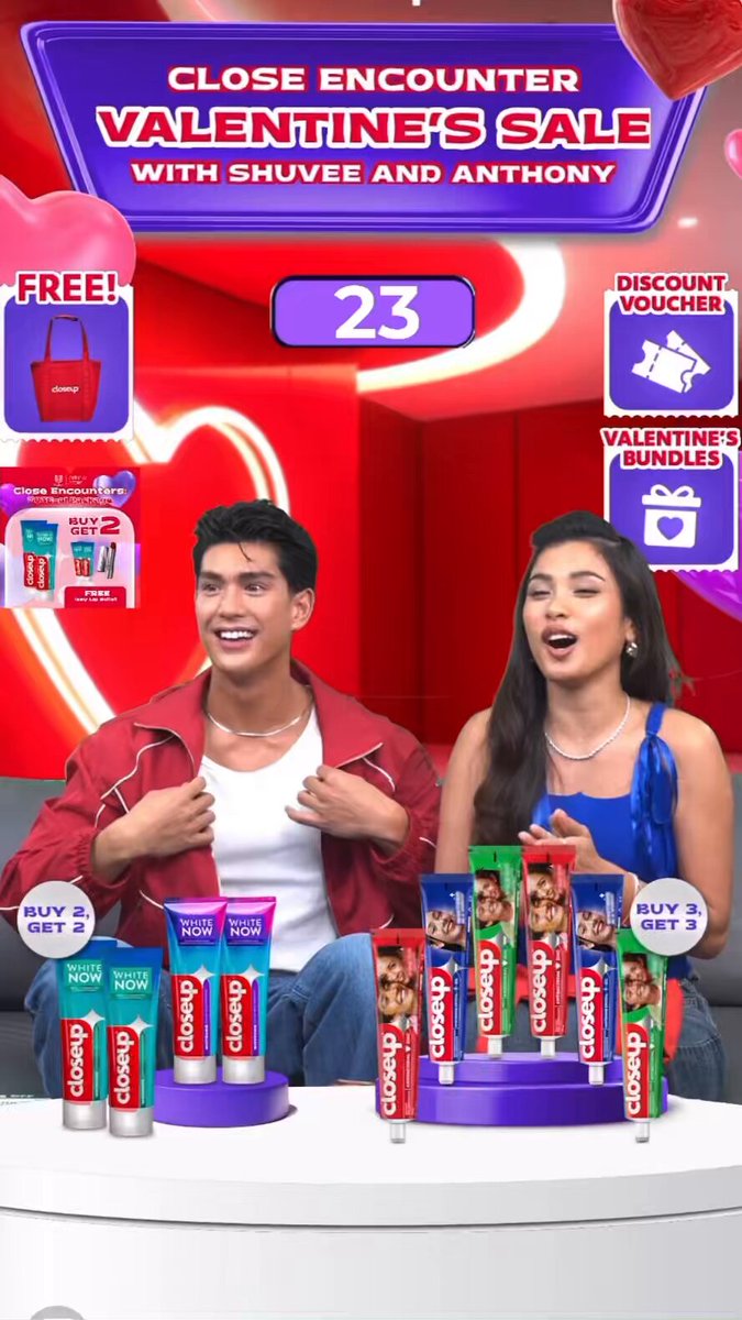 Shuvee: pag na quota na, hahalikan ko toh (*looks at Anthony) ANVEE FOR CLOSEUP
