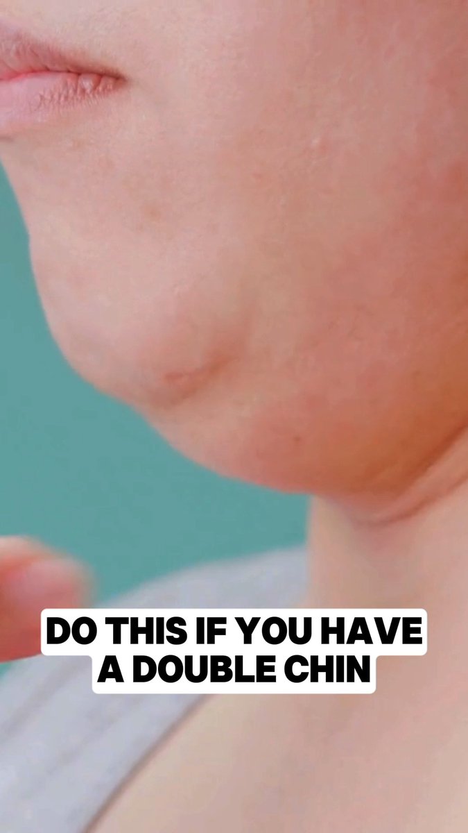If you have a double chin, try out these 5 exercises! A double chin commonly forms due to loose skin and weakened fascia, the connective tissue beneath the skin that supports the muscles. As we age, the muscles and fascia in the neck are used less frequently, which can cause them to weaken and sag over time. Each of these exercises targets a different layer of fascia and muscle to help stretch, strengthen, and tone the neck area. Perform each exercise for 30 seconds consistently to see noticeable improvements.