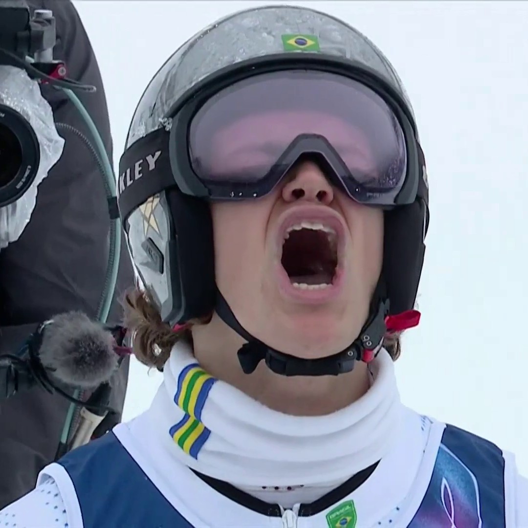 🇧🇷 History made for Brazil at the Winter Olympics 🥇 Lucas Pinheiro Braathen wins Brazil's first-ever winter gold medal, claiming top spot in the giant slalom 💪